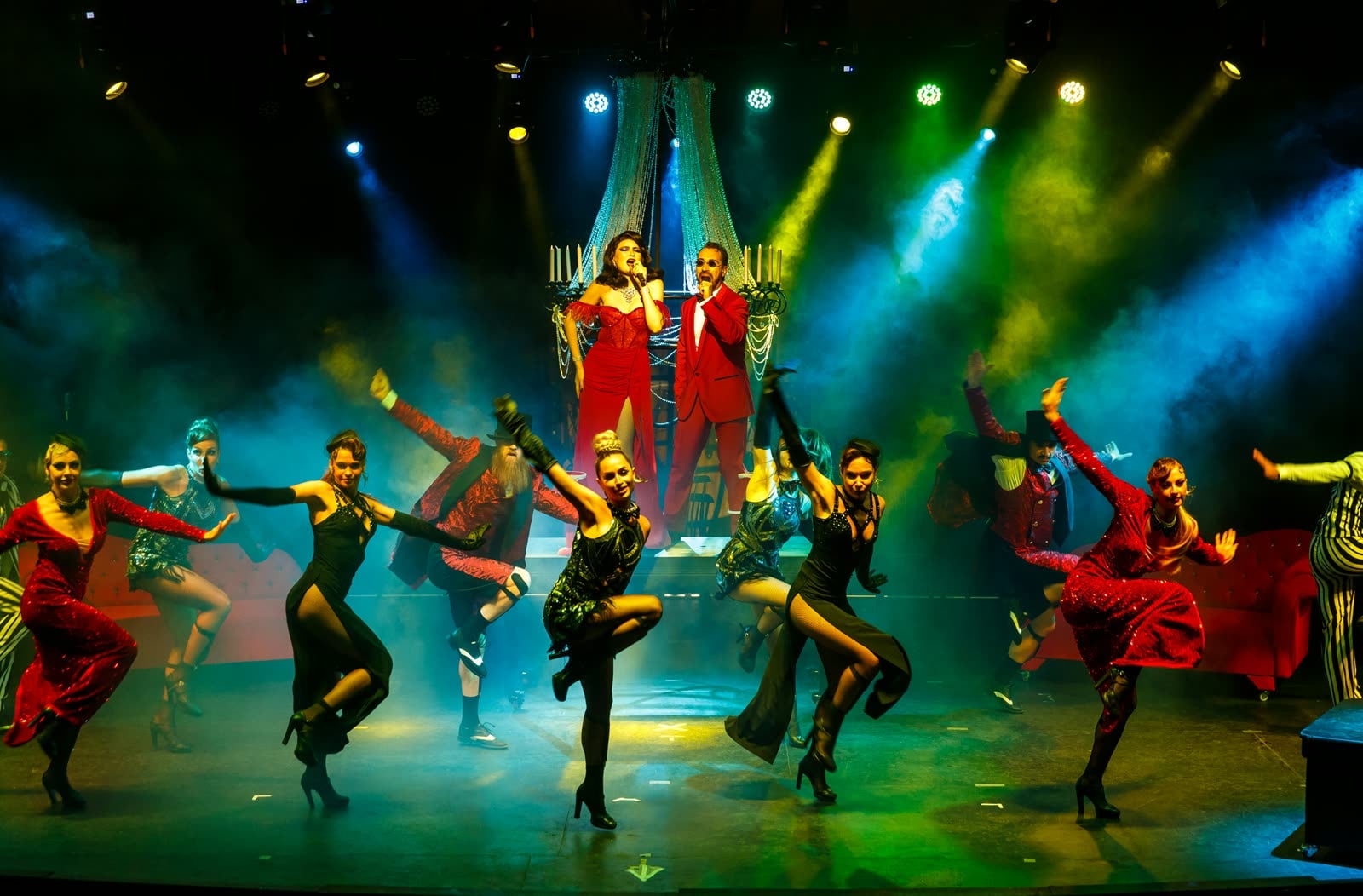 Evening stage show at Kefaluka Resort
